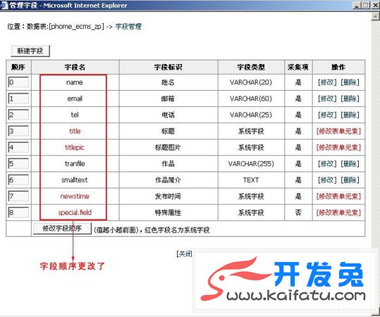 帝国CMS自定义系统模型案例 第10张