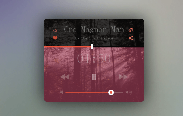 jquery html5音乐播放器效果_html5网页音乐播放器代码下载