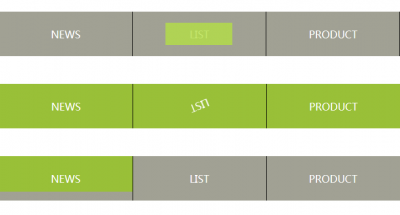 JQUERY CSS3实现鼠标悬停导航条动画效果